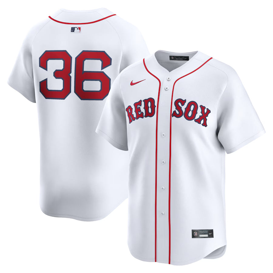 Men&amp;#39;s Boston Red Sox Triston Casas Nike White Home Limited Player Jersey