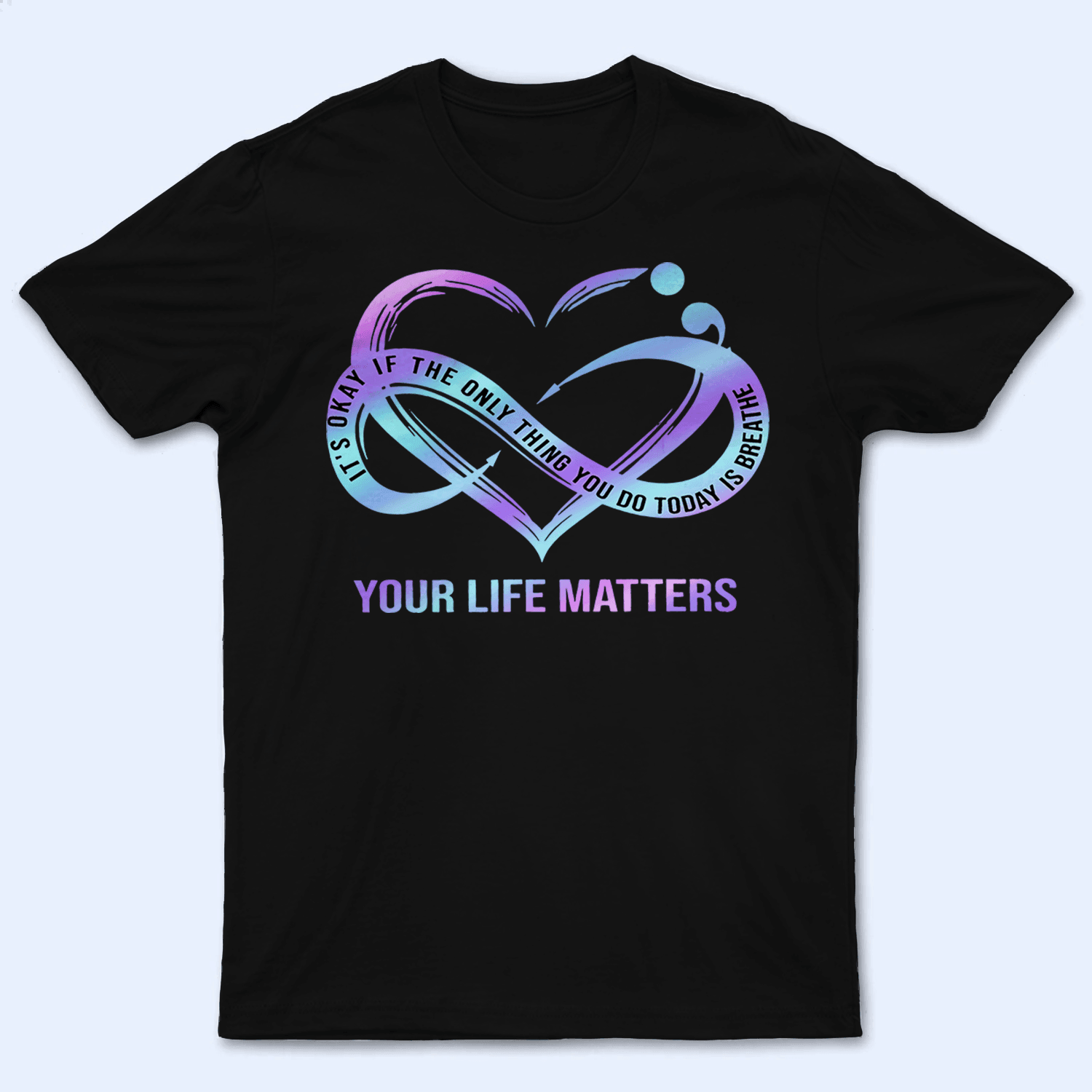 Mental Health Awareness - Personalized Custom T Shirt - Birthday, Loving, Funny Gift for Nurse, CNA, Healthcare, Registered RN