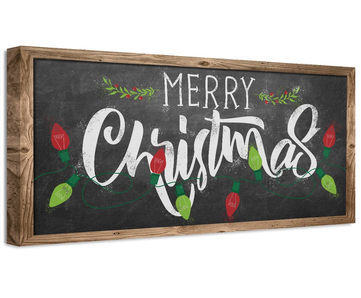 Merry Christmas 6 - Canvas