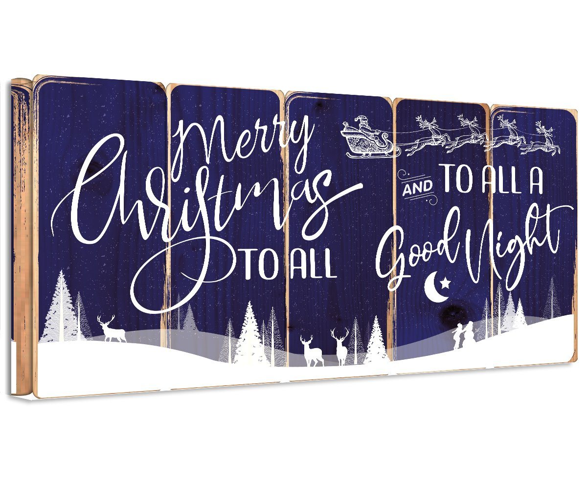 Merry Christmas To All - Canvas