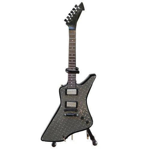 Metallica James Hetfield &amp;quot;Diamond Plate&amp;quot; Miniature Guitar Replica