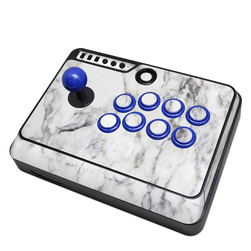 White Marble - Mayflash F300 Arcade Fight Stick Skin