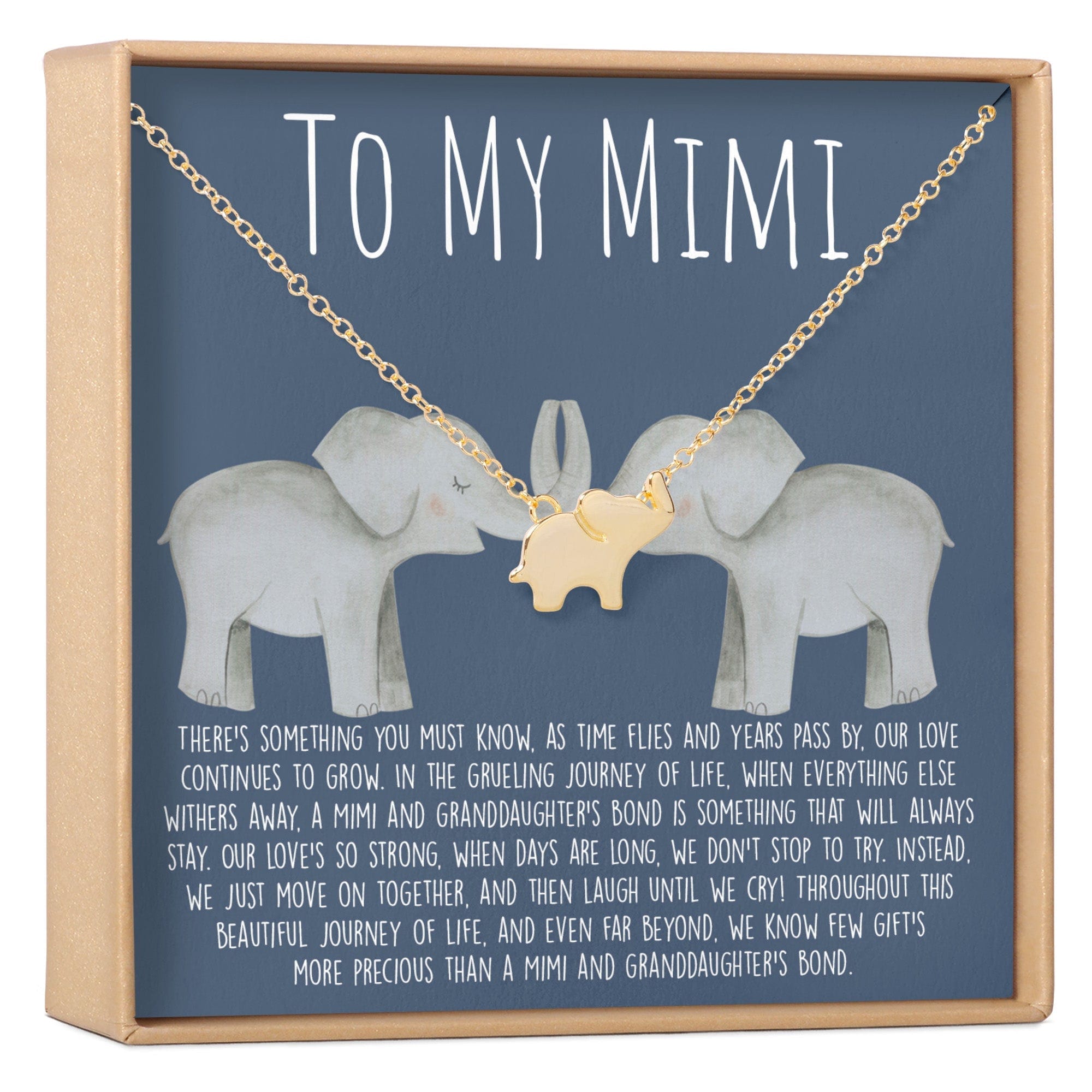 Mimi Elephant Pendant Necklace