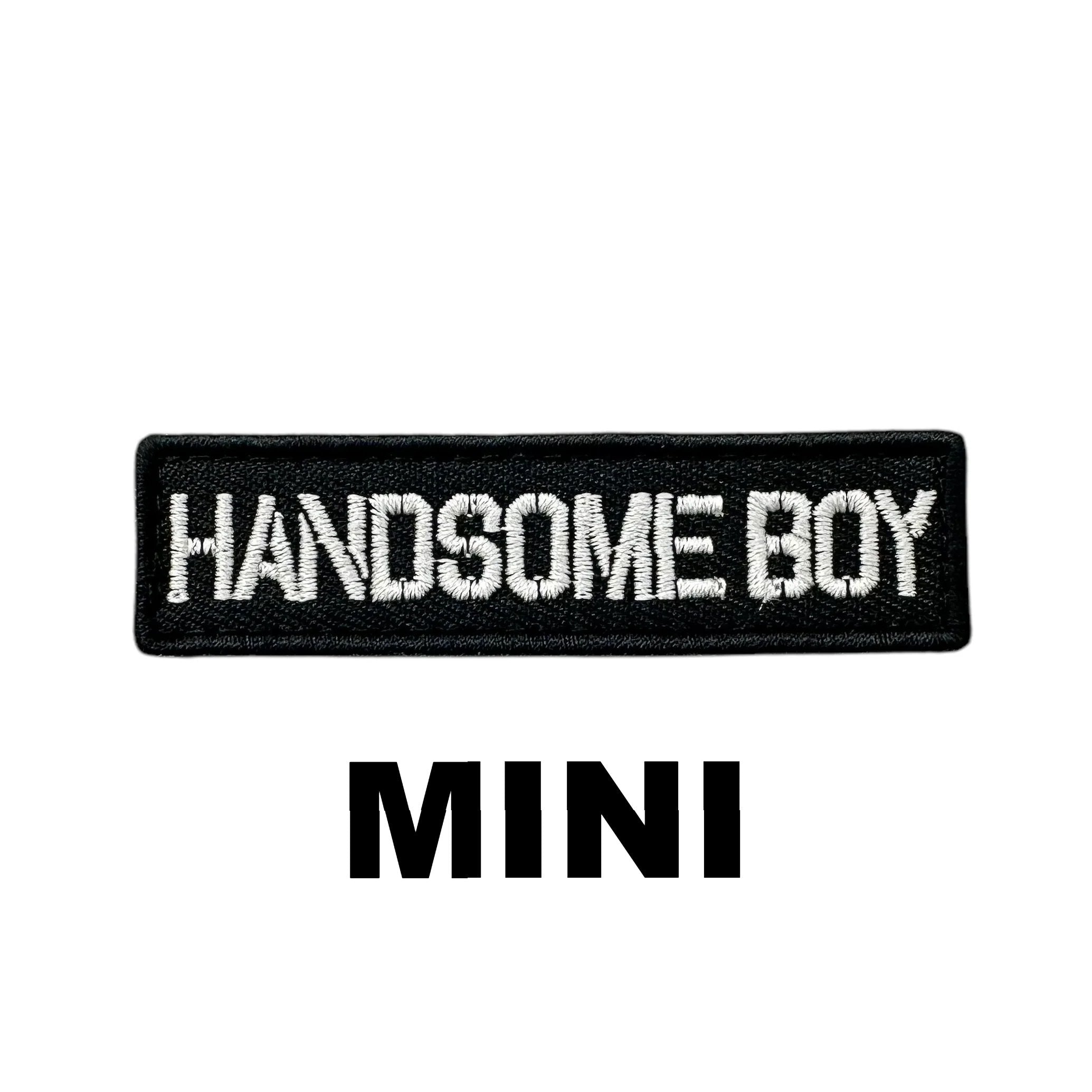 Mini Handsome Boy Morale Patch