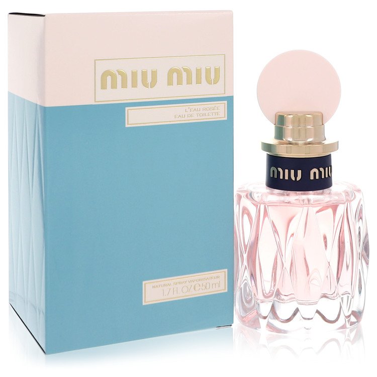 Miu Miu L&amp;#39;eau Rosee by Miu Miu Eau De Toilette Spray 1.7 oz for Women