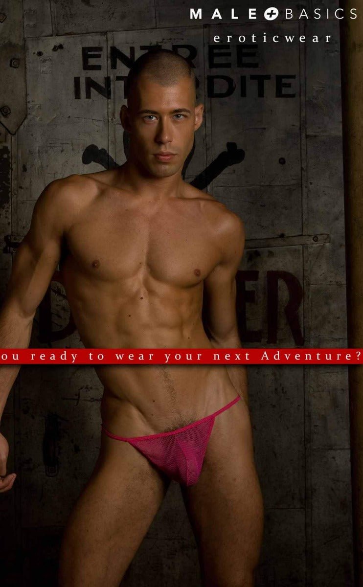 MOB Men&amp;#39;s Fishnet Thong