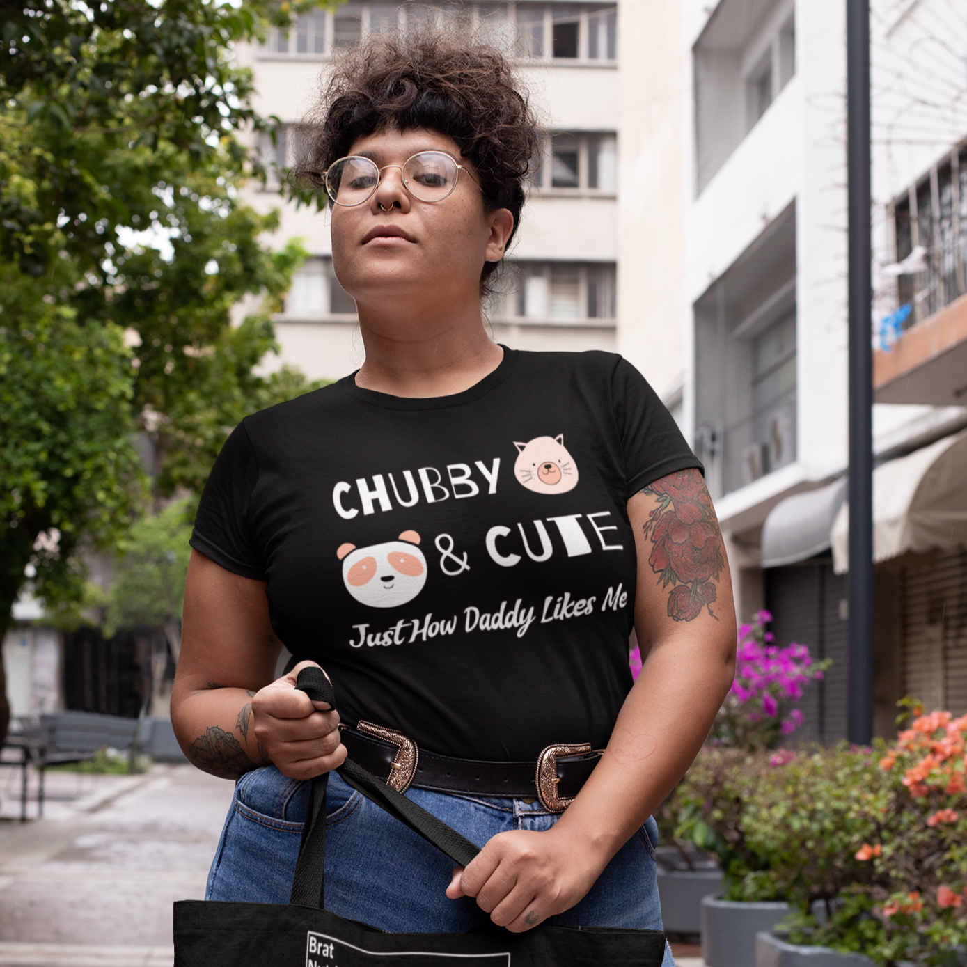 Chubby &amp;amp; Cute, Just How Daddy Likes Me Short-Sleeve Unisex T-Shirt