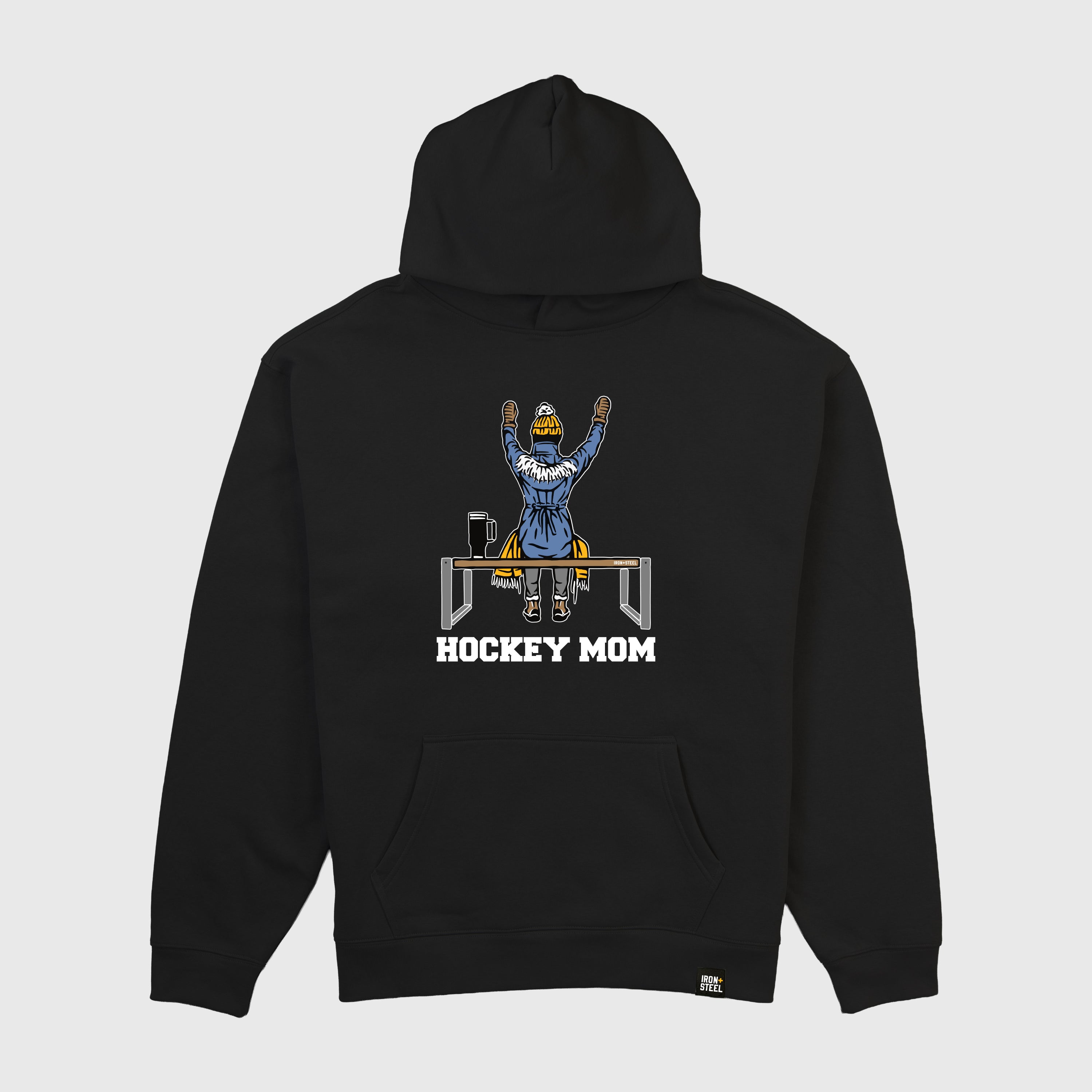 Cheering Hockey Mom Oversized Hoodie