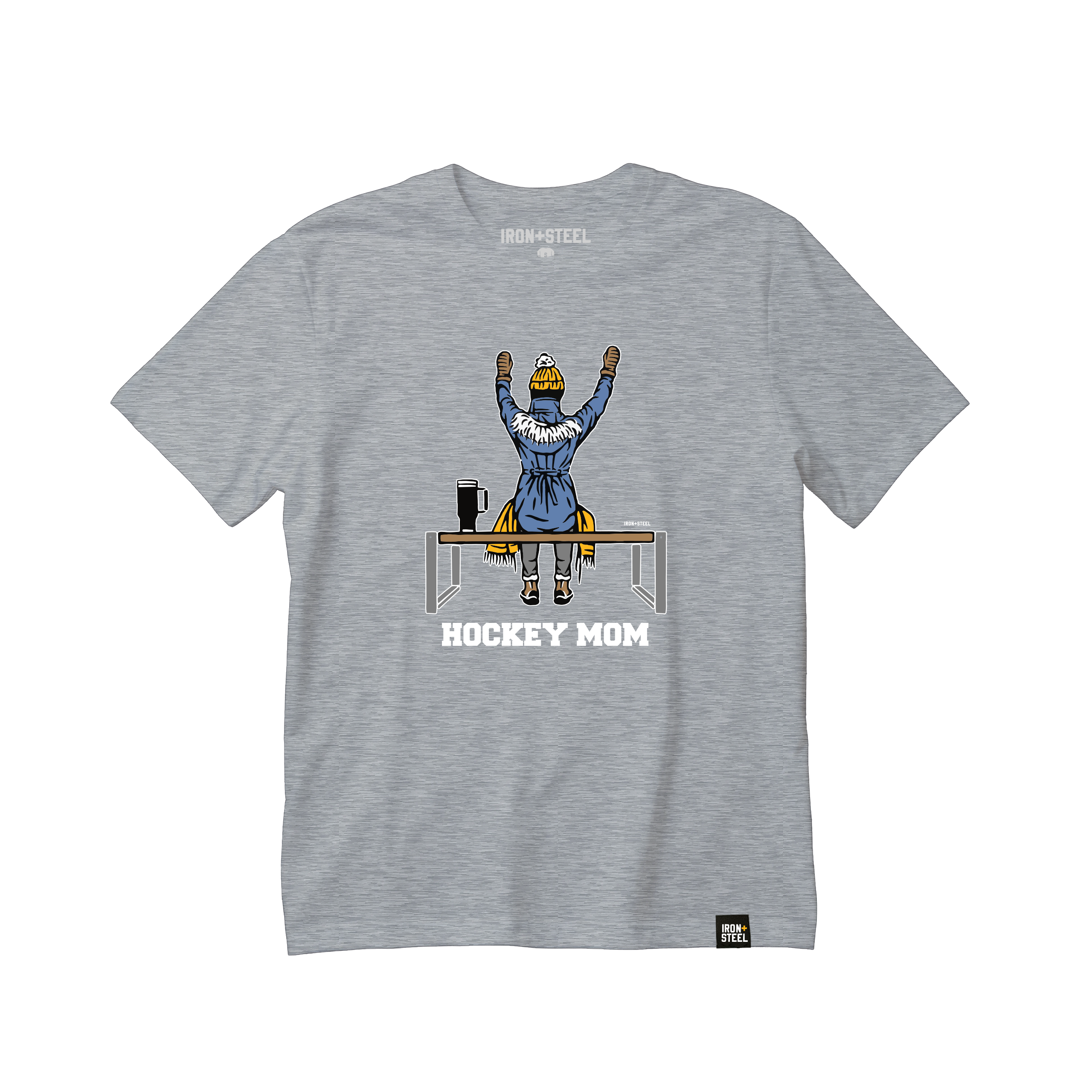 Cheering Hockey Mom T-Shirt