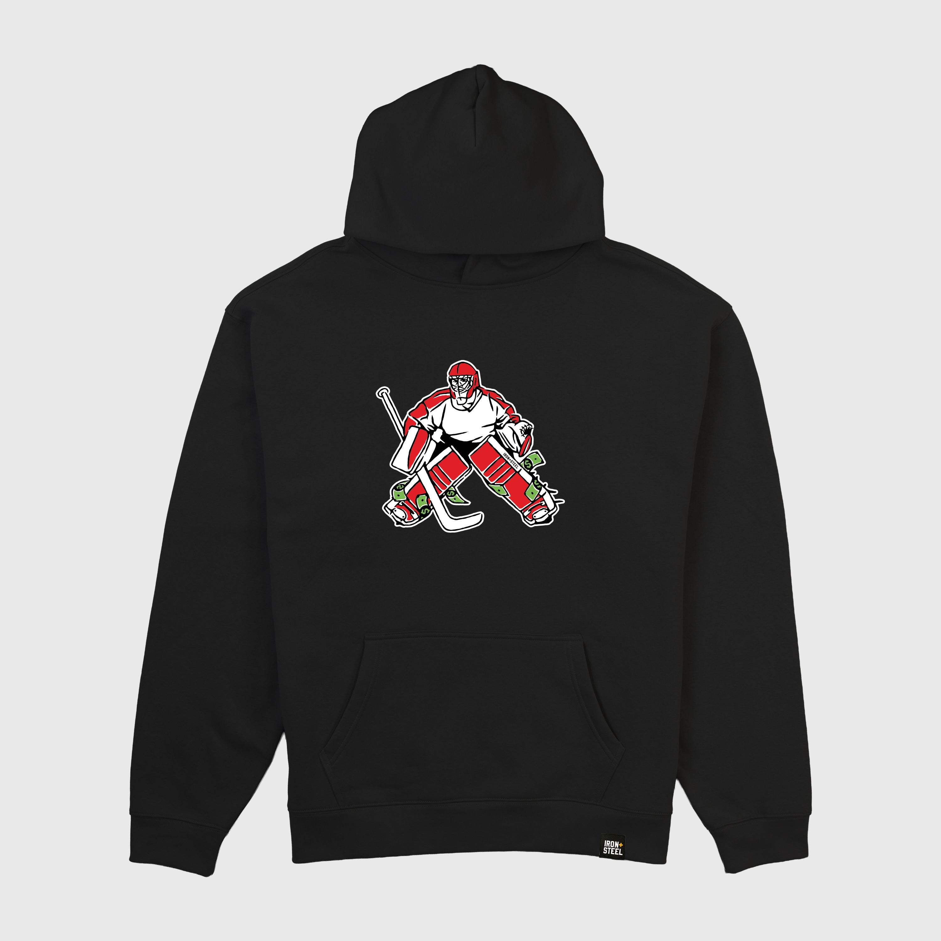 Money In The Pads Goalie Oversized Hoodie
