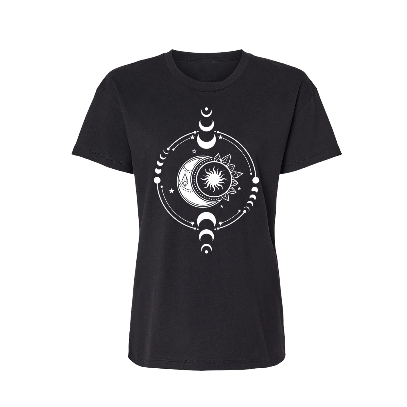 Cosmic Duality - Women&amp;#39;s T-shirt - Infused with Moonstone