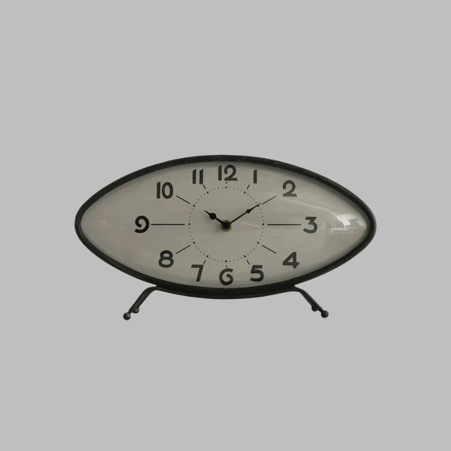 Morgan Metal Mantel Clock