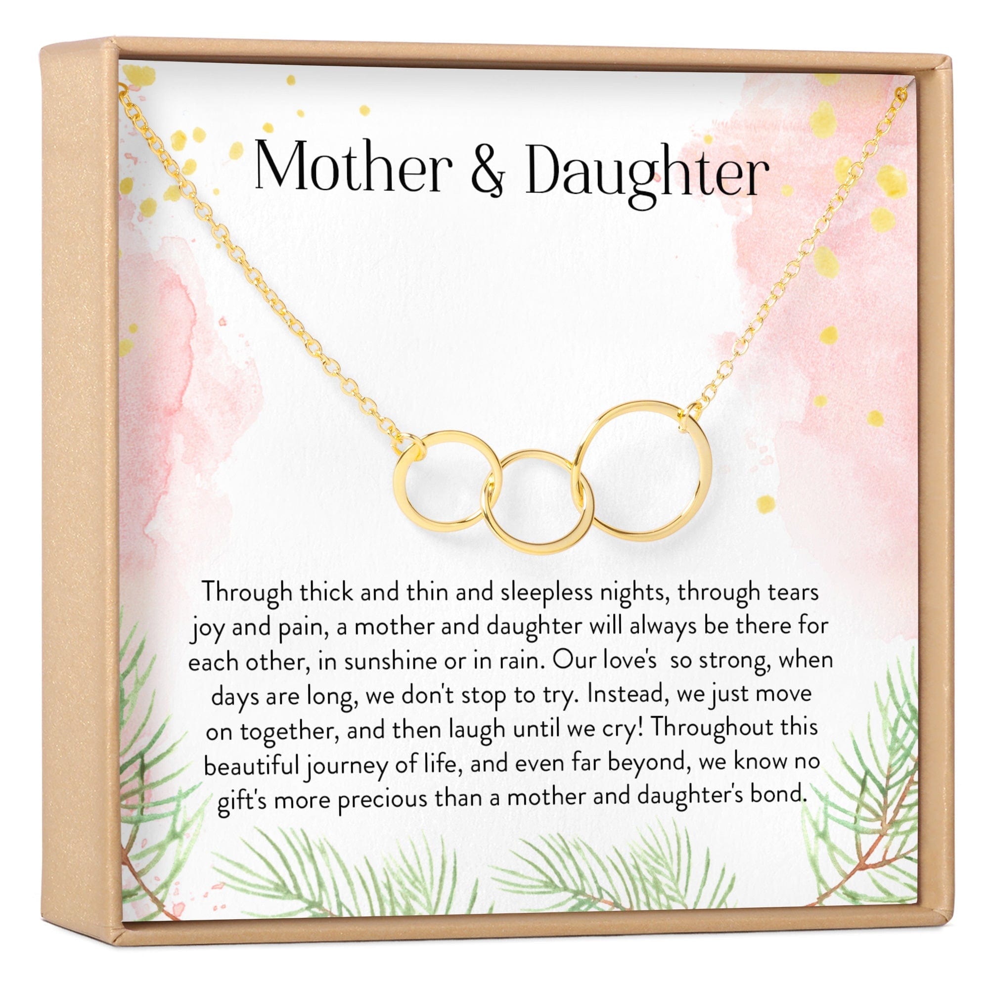 MOTHER &amp;amp; DAUGHTER NECKLACE