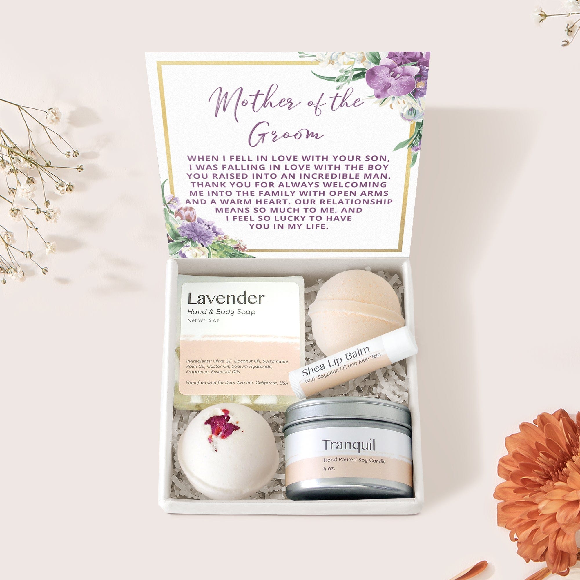 Mother of the Groom Spa Gift Box