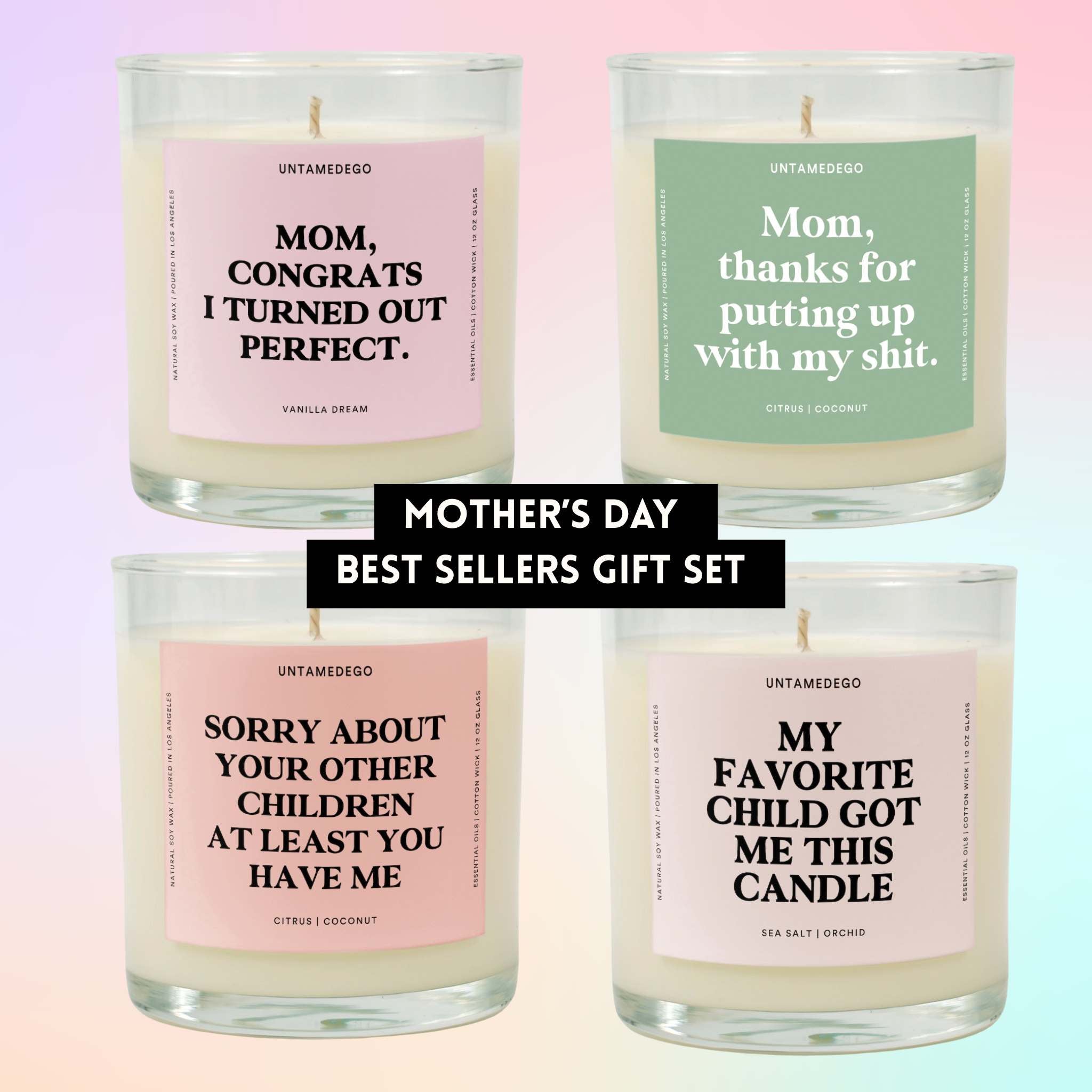 Best Sellers Candle Bundle Set