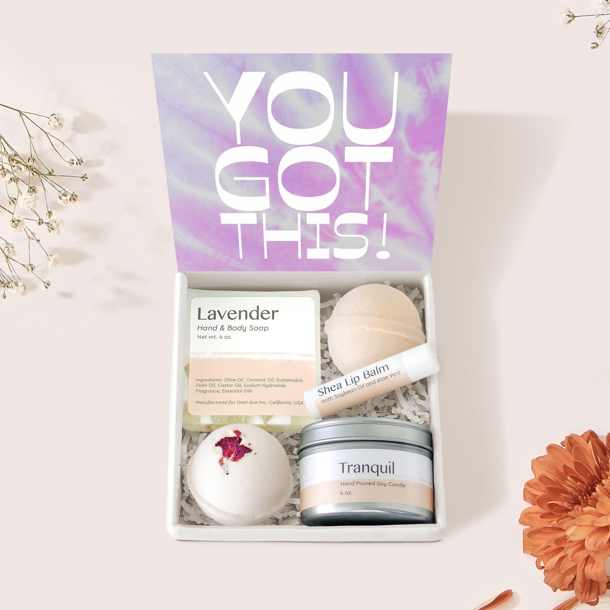 MOTIVATIONAL COMPASS NECKLACE GIFT BOX SET