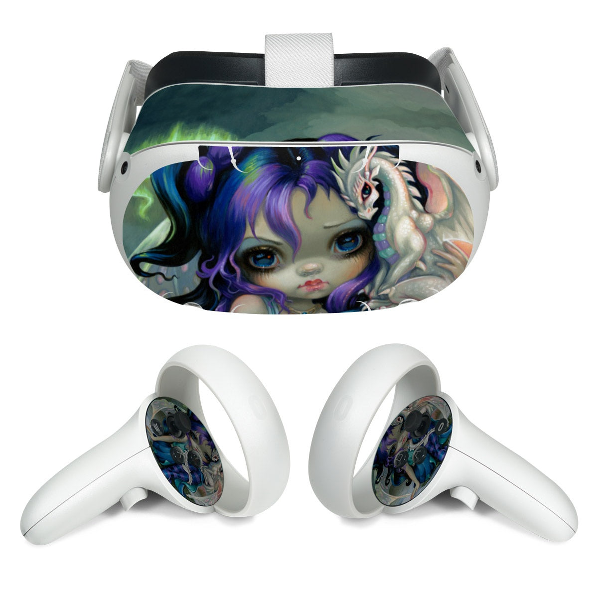 Frost Dragonling - Meta Quest 2 Skin