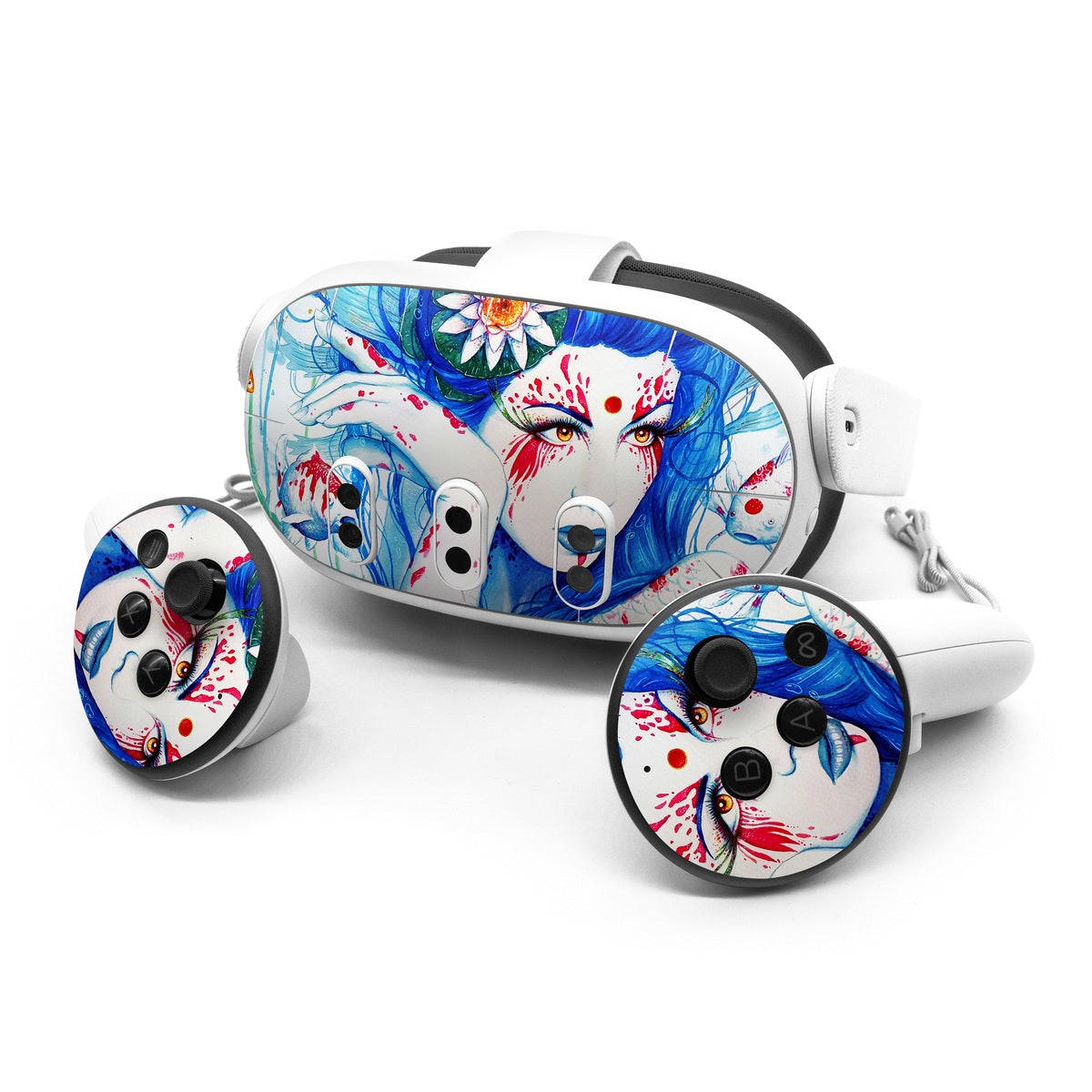 Lady Koi - Meta Quest 3 Skin