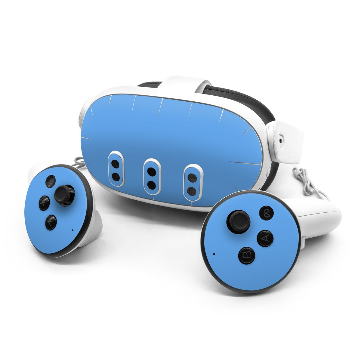 Solid State Blue - Meta Quest 3 Skin