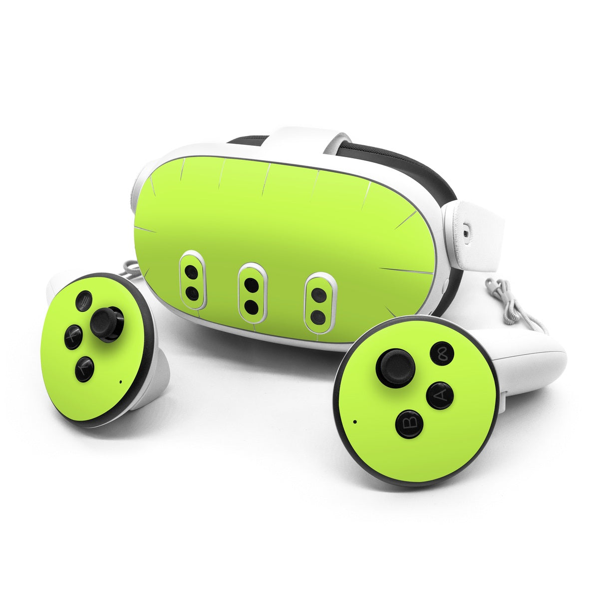 Solid State Lime - Meta Quest 3 Skin