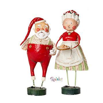 Mr. and Mrs. Claus Figurines by Lori Mitchell - Set of 2