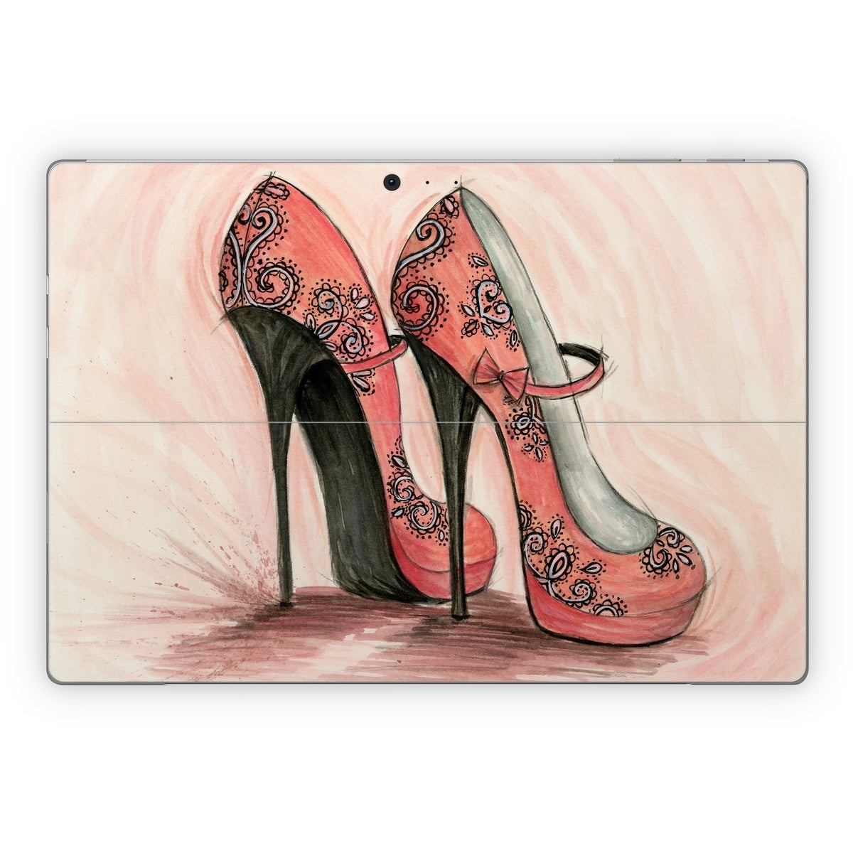 Coral Shoes - Microsoft Surface Pro Skin