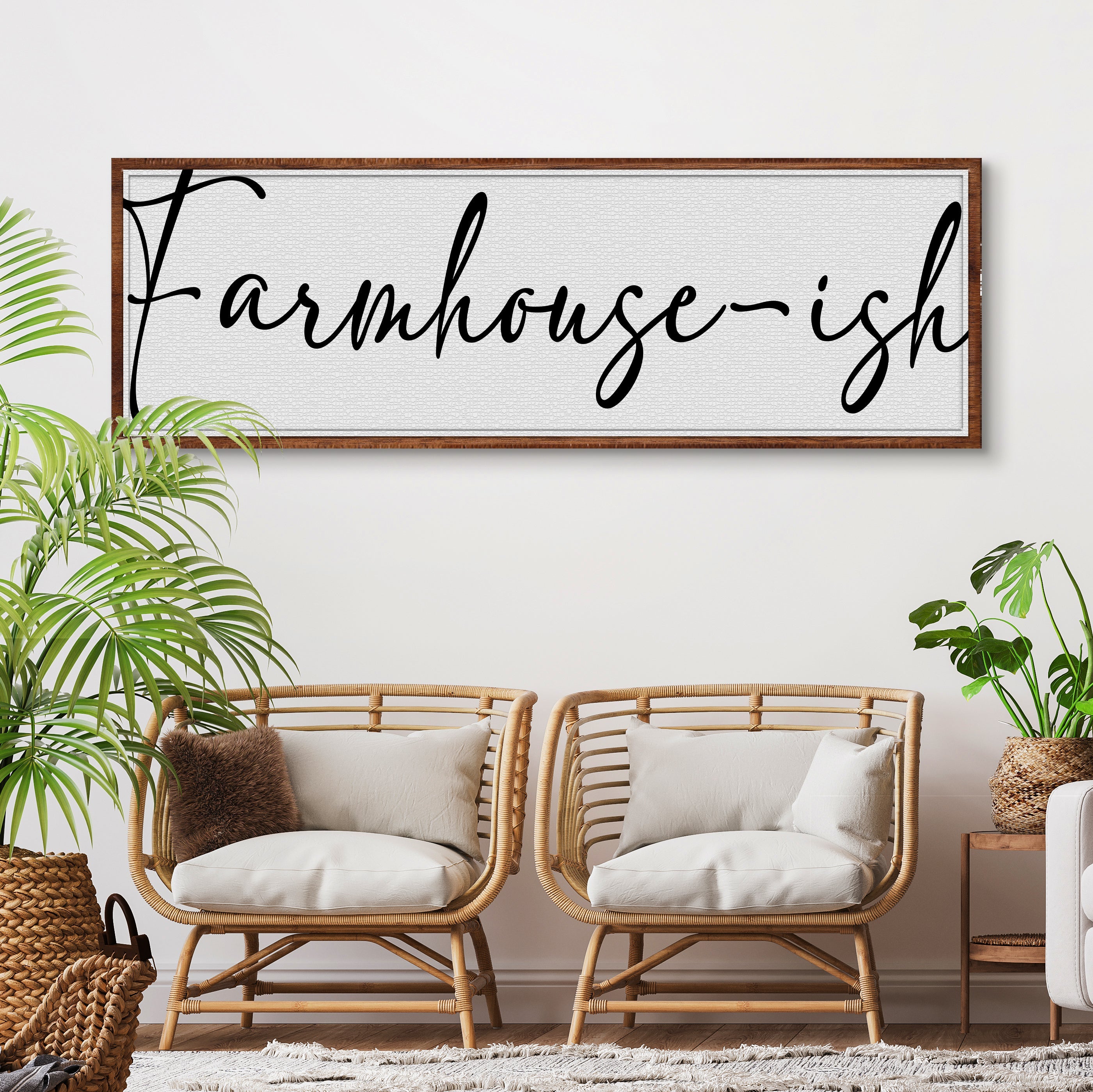Farmhouse-ish Sign II