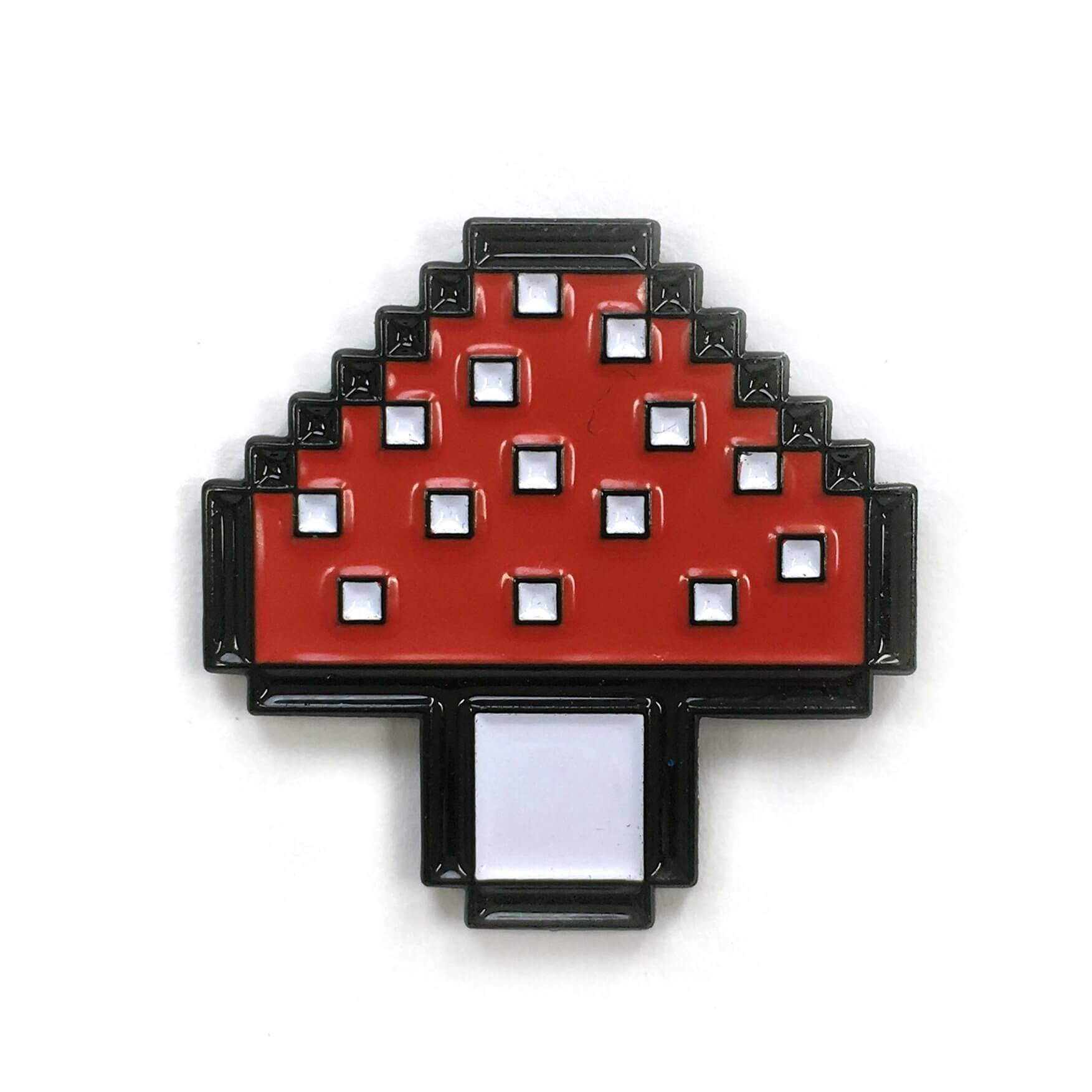 Mushroom Pixel Pin