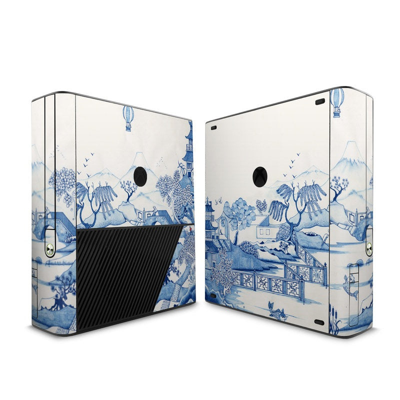 Blue Willow - Microsoft Xbox 360 E Skin