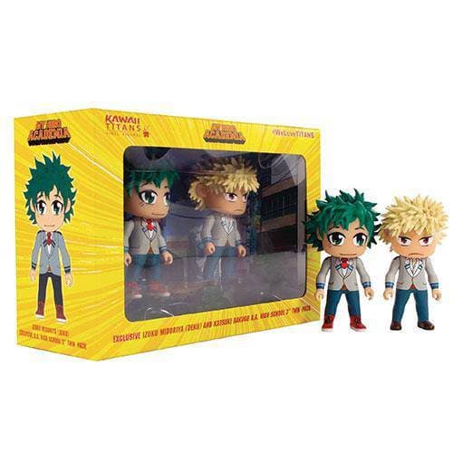 My Hero Academia Titan School Deku &amp;amp; Bakugu 3 Inch 2-Pack figures