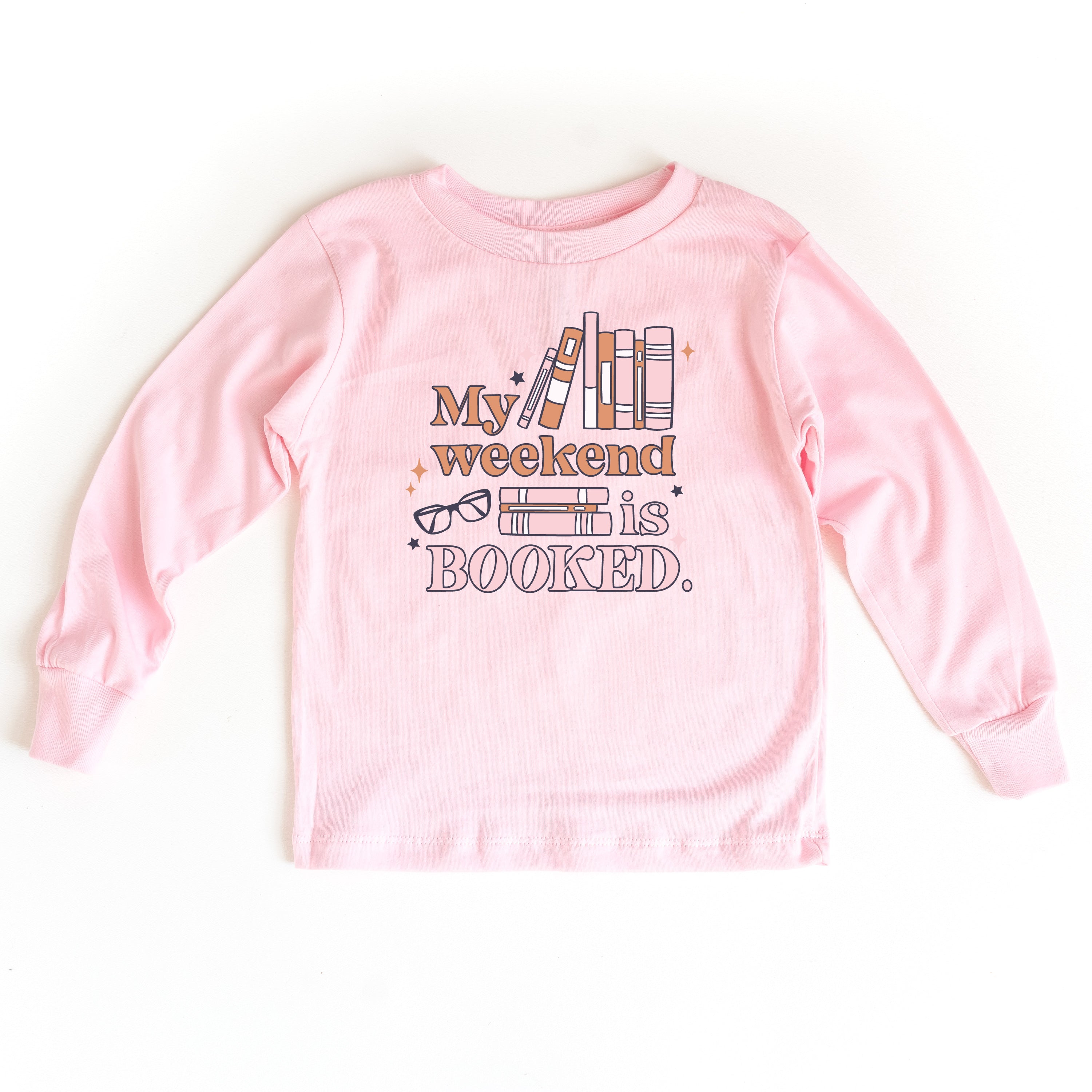 My Weekend is Booked - Child Long Sleeve Tee