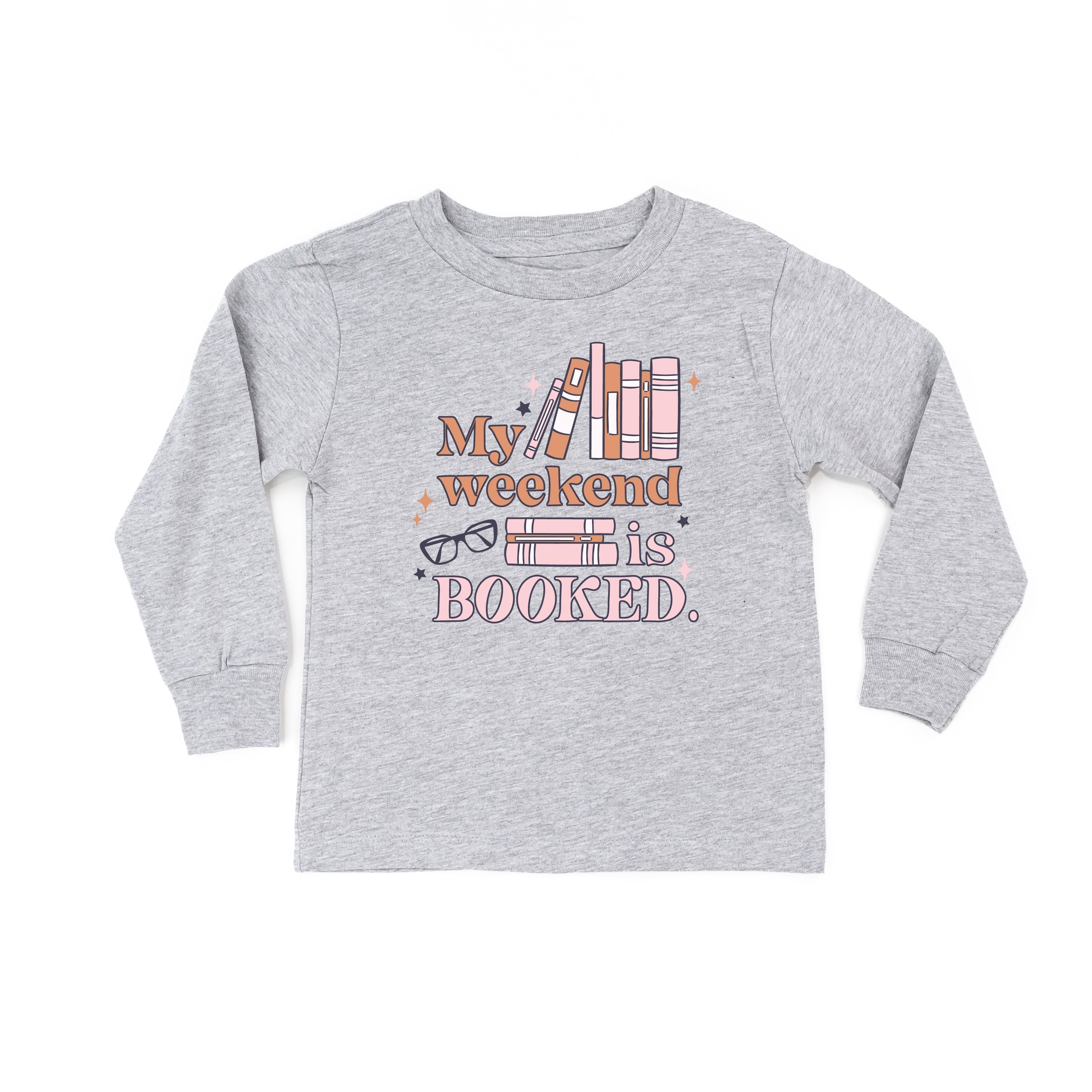 My Weekend is Booked - Child Long Sleeve Tee