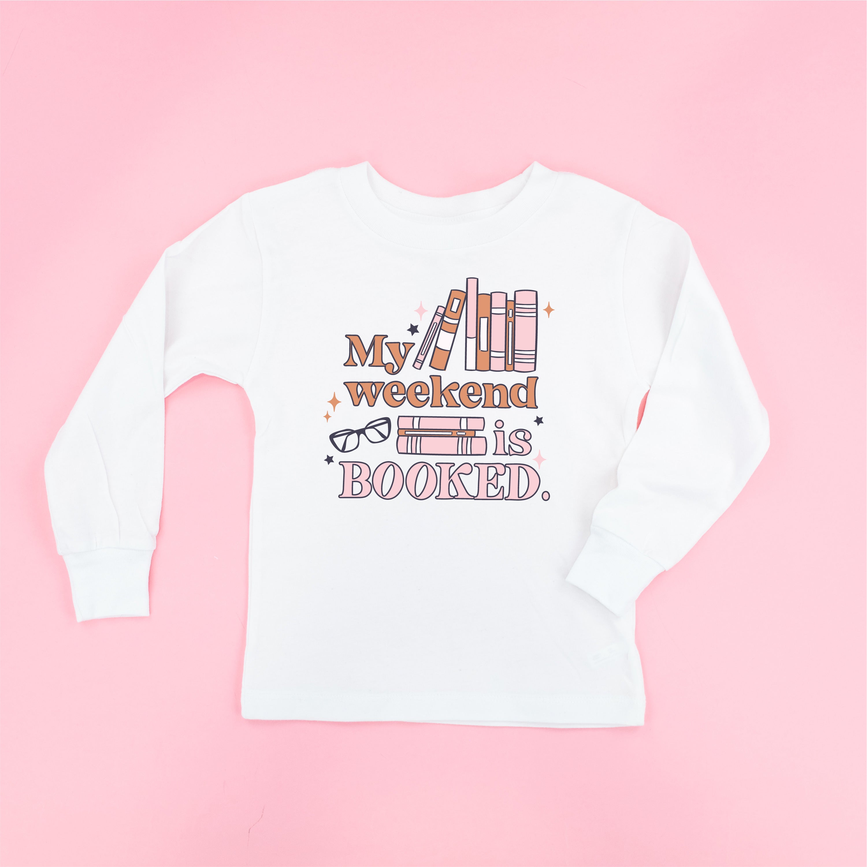 My Weekend is Booked - Child Long Sleeve Tee