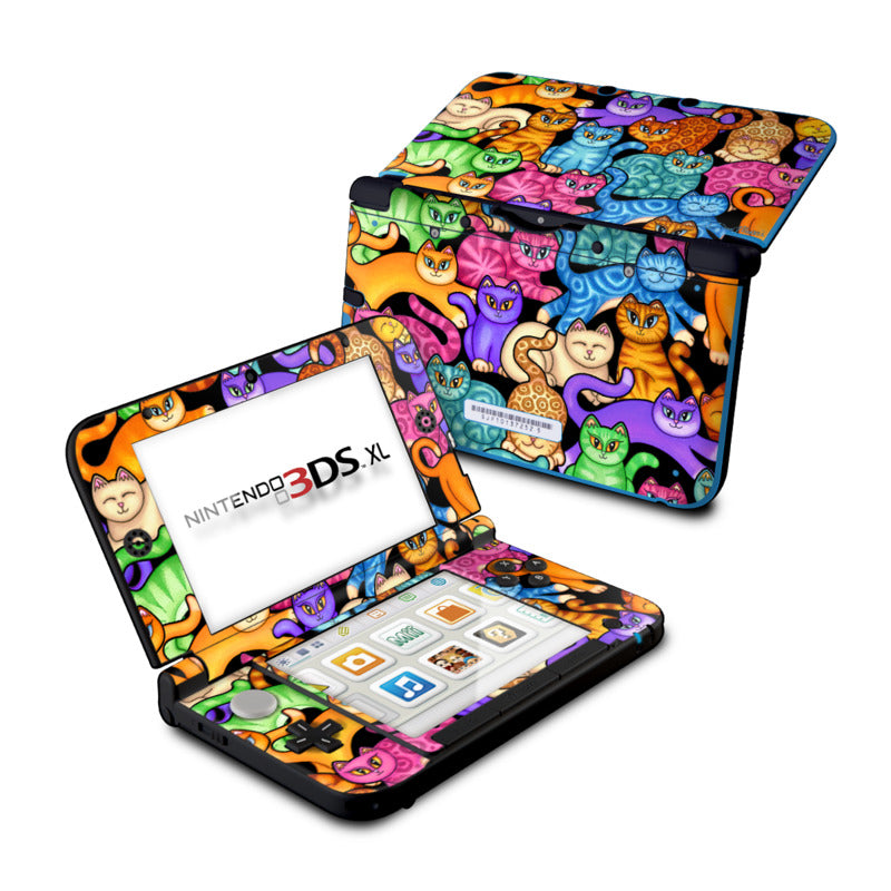 Colorful Kittens - Nintendo 3DS XL Skin