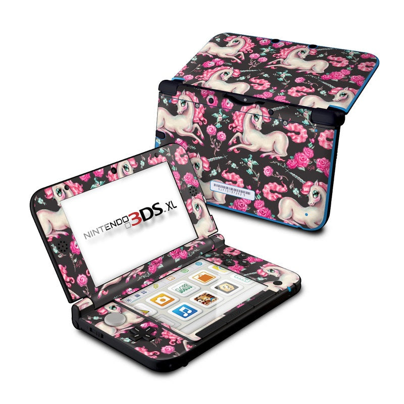 Unicorns and Roses - Nintendo 3DS XL Skin