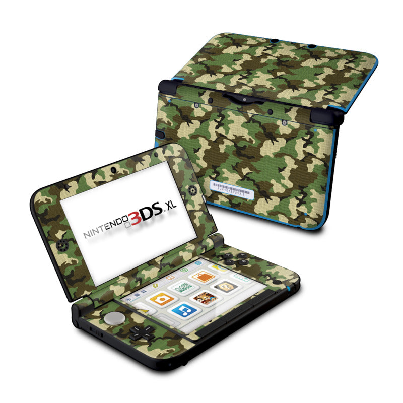 Woodland Camo - Nintendo 3DS XL Skin