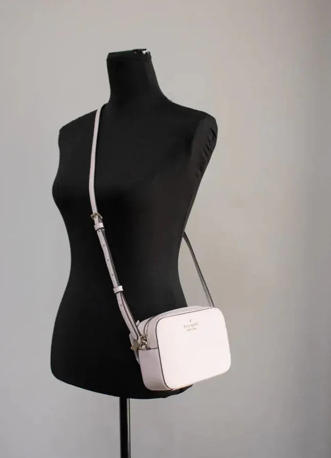 (.02) Style Loft Collection x Kate Spade Staci Mini Light Rose Leather Camera Crossbody