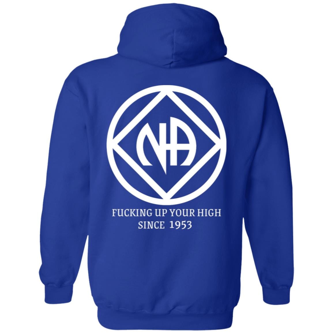 NA Recovery Hoodie | Inspiring Sobriety | NA - F&amp;#39;ing Up Your High Since 1953