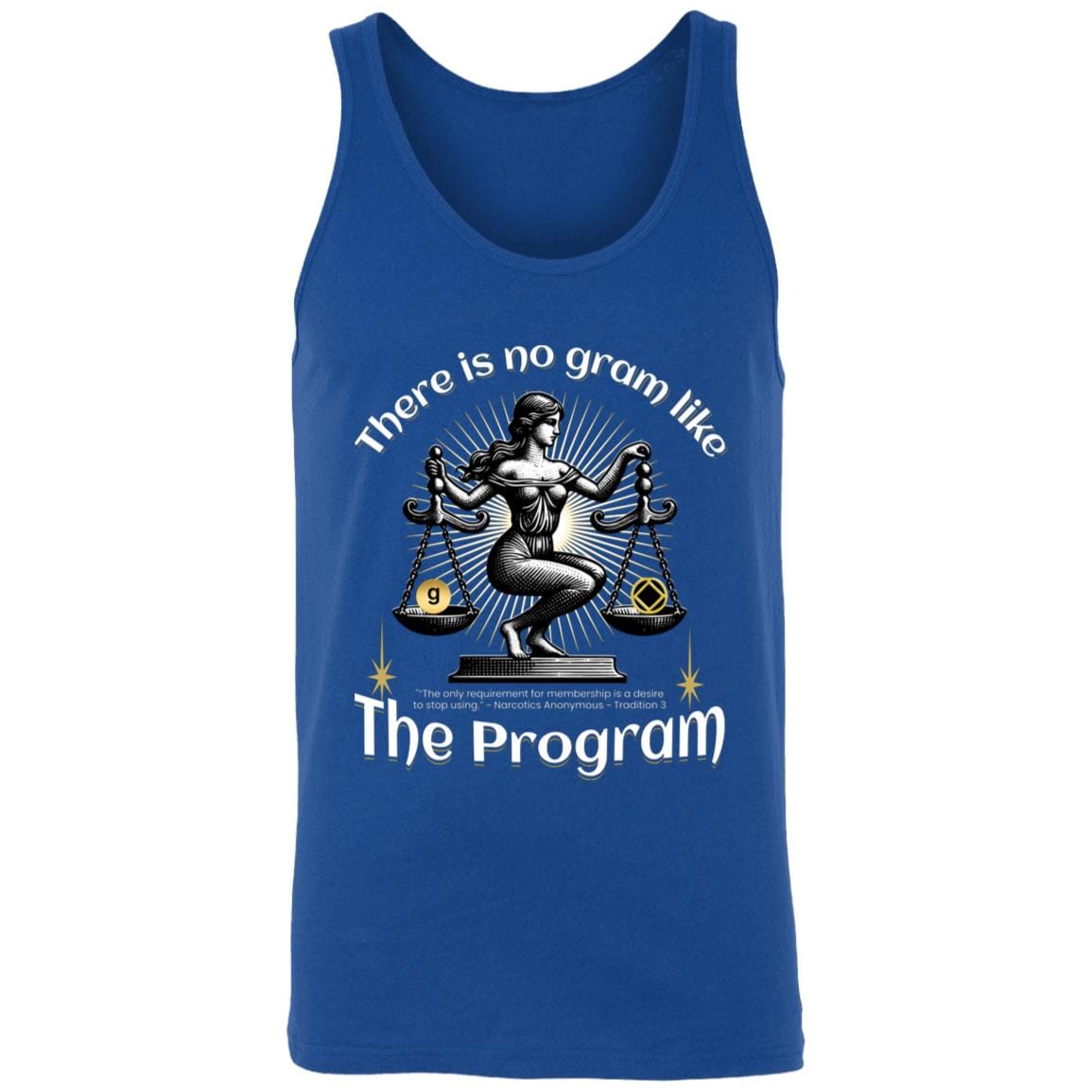 NA Recovery Unisex Tank | Inspiring Sobriety |  There&amp;#39;s No Gram Like The Program