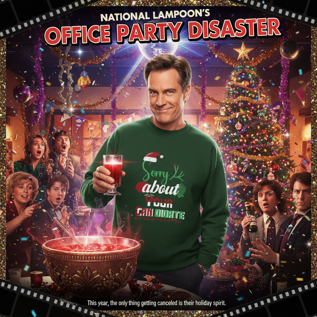 &amp;quot;Sorry About Your Candidate&amp;quot; Christmas Holiday Sweatshirt