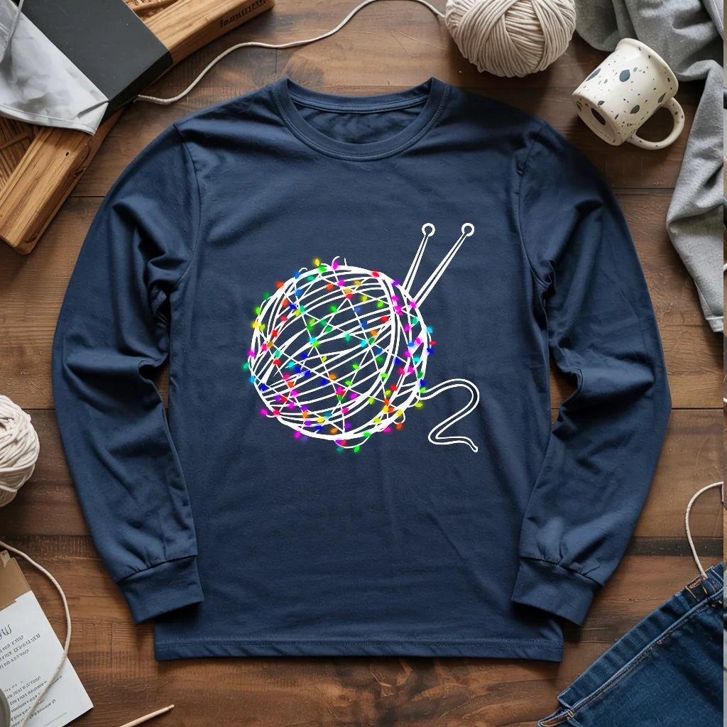 Yarn &amp;amp; Lights Long Sleeve T-shirt