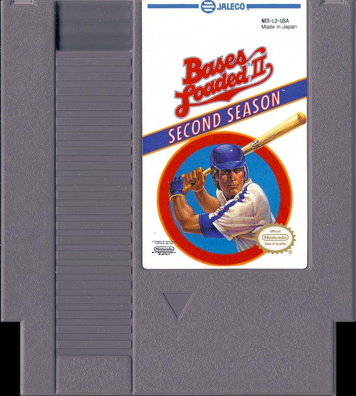 LOOSE NES CART - BASES LOADED II: SECOND SEASON