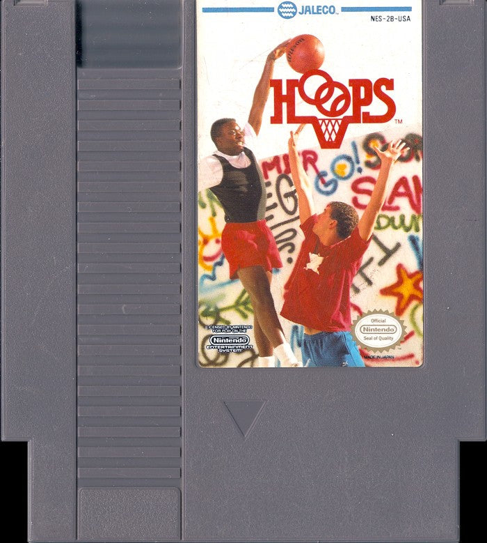 LOOSE NES CART - HOOPS
