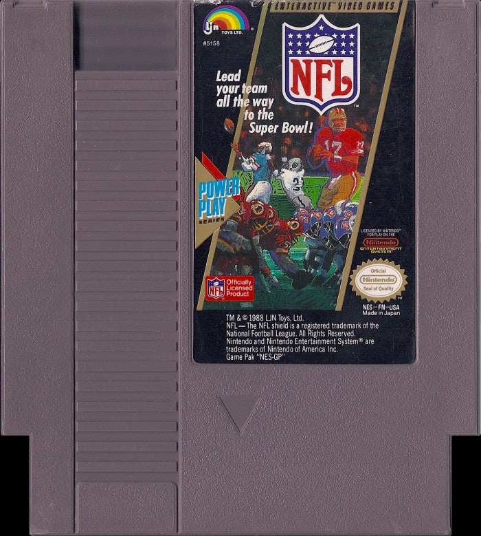 LOOSE NES CART - NFL