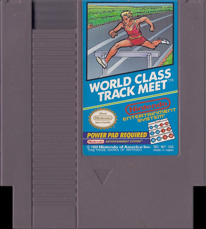 LOOSE NES CART - WORLD CLASS TRACK MEET