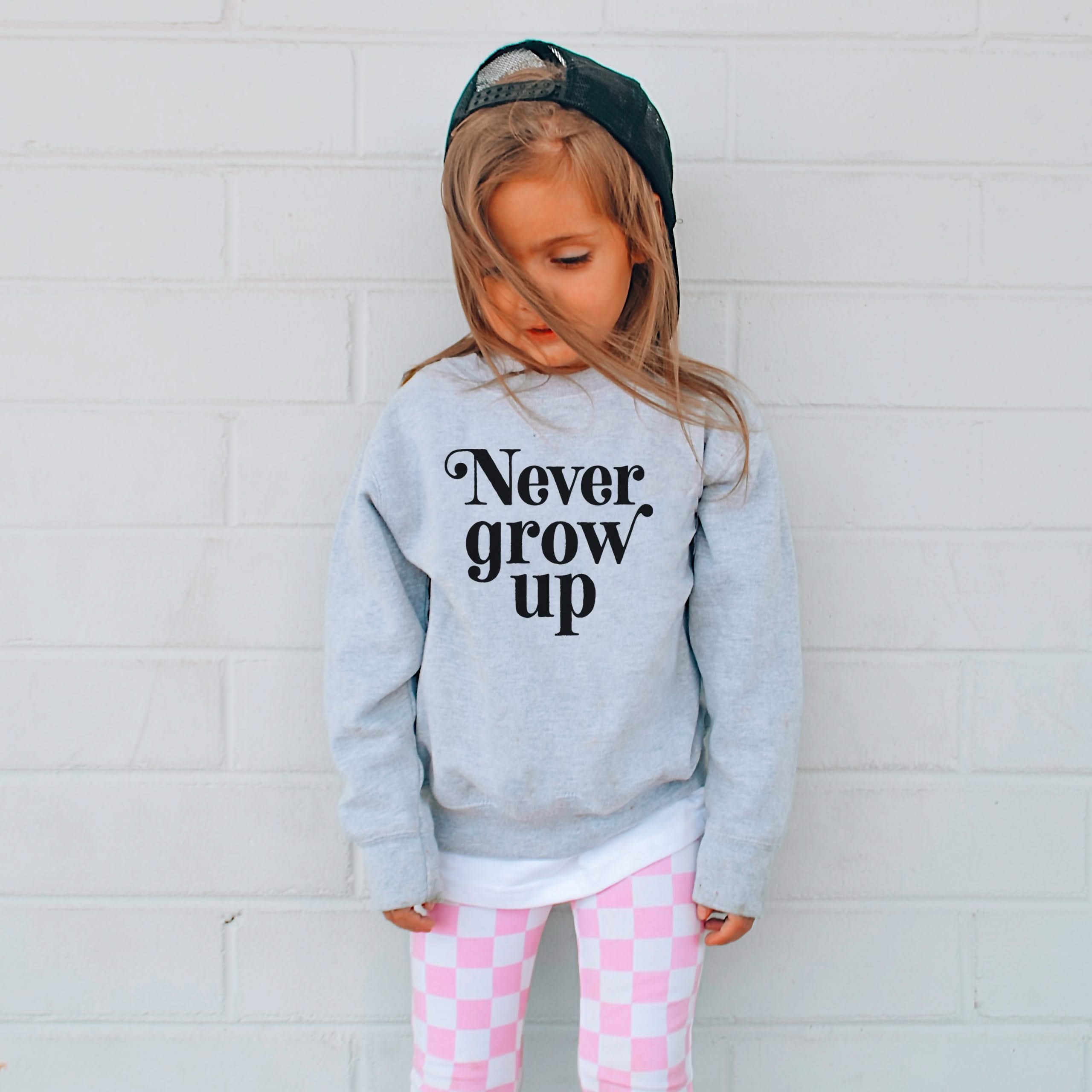 Never Grow Up - Child Sweater