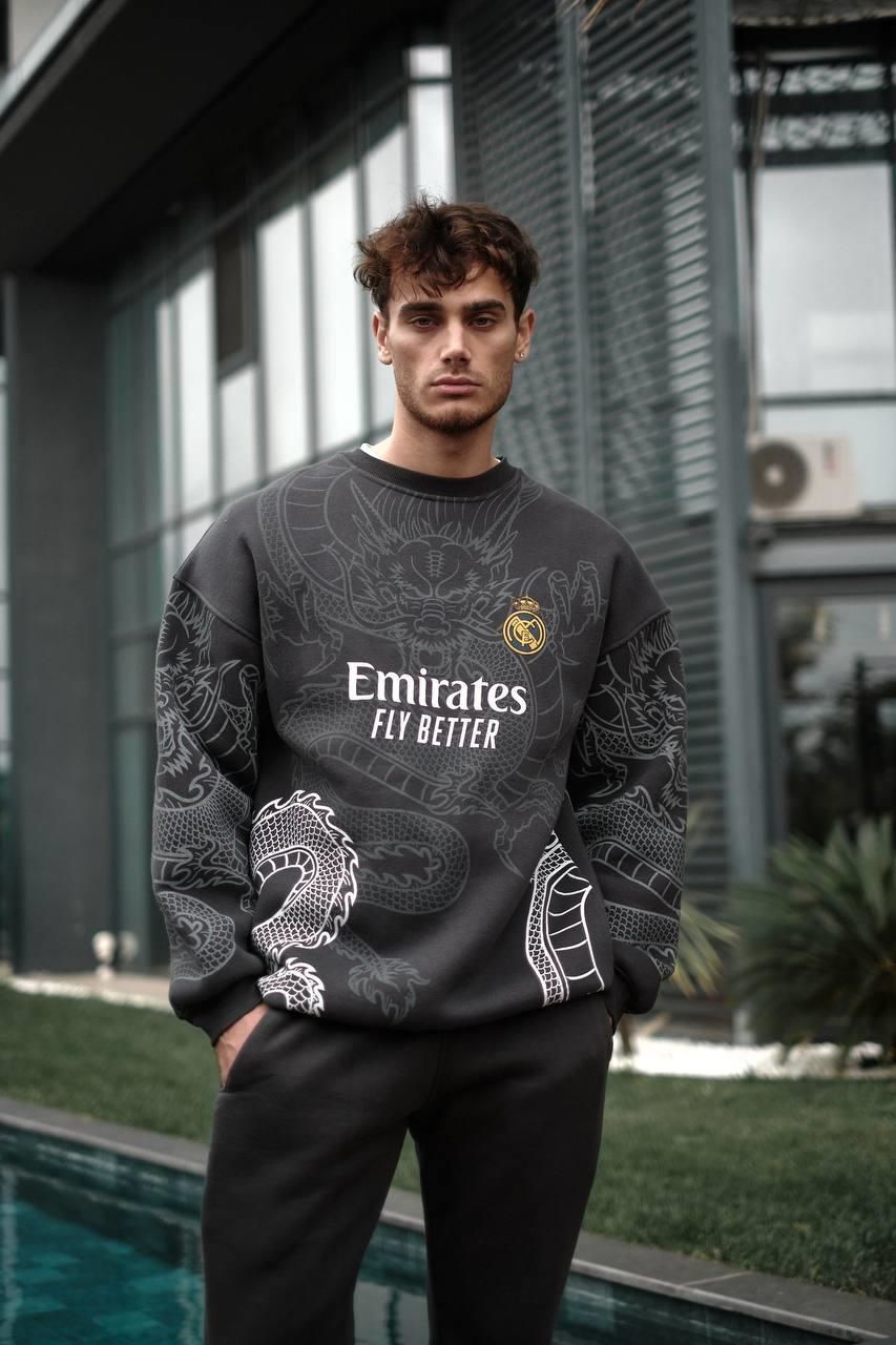 New Season Real Madrid Oversized Sweatshirt
