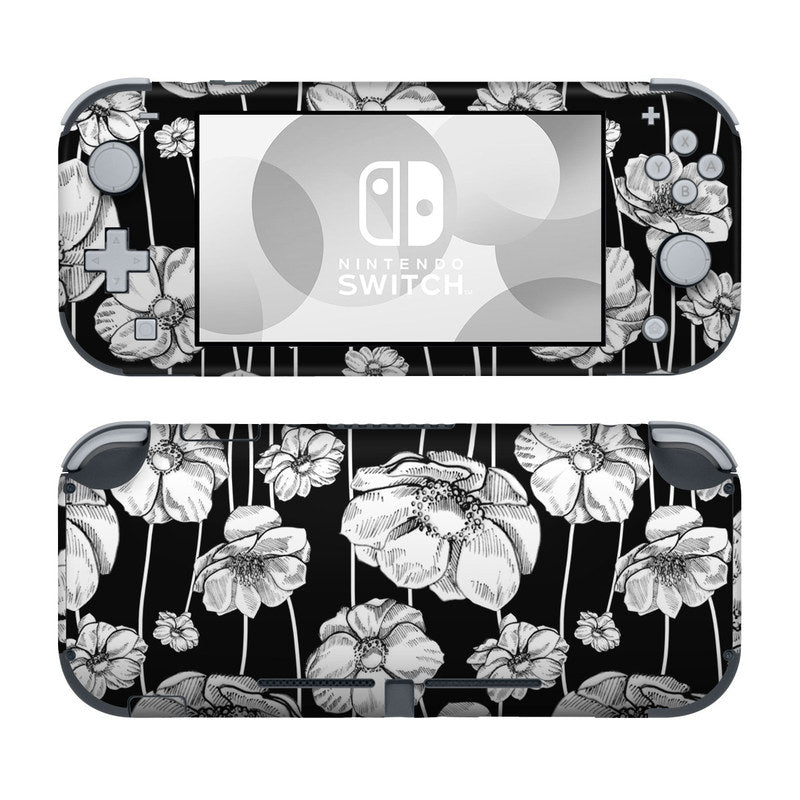 Striped Blooms - Nintendo Switch Lite Skin