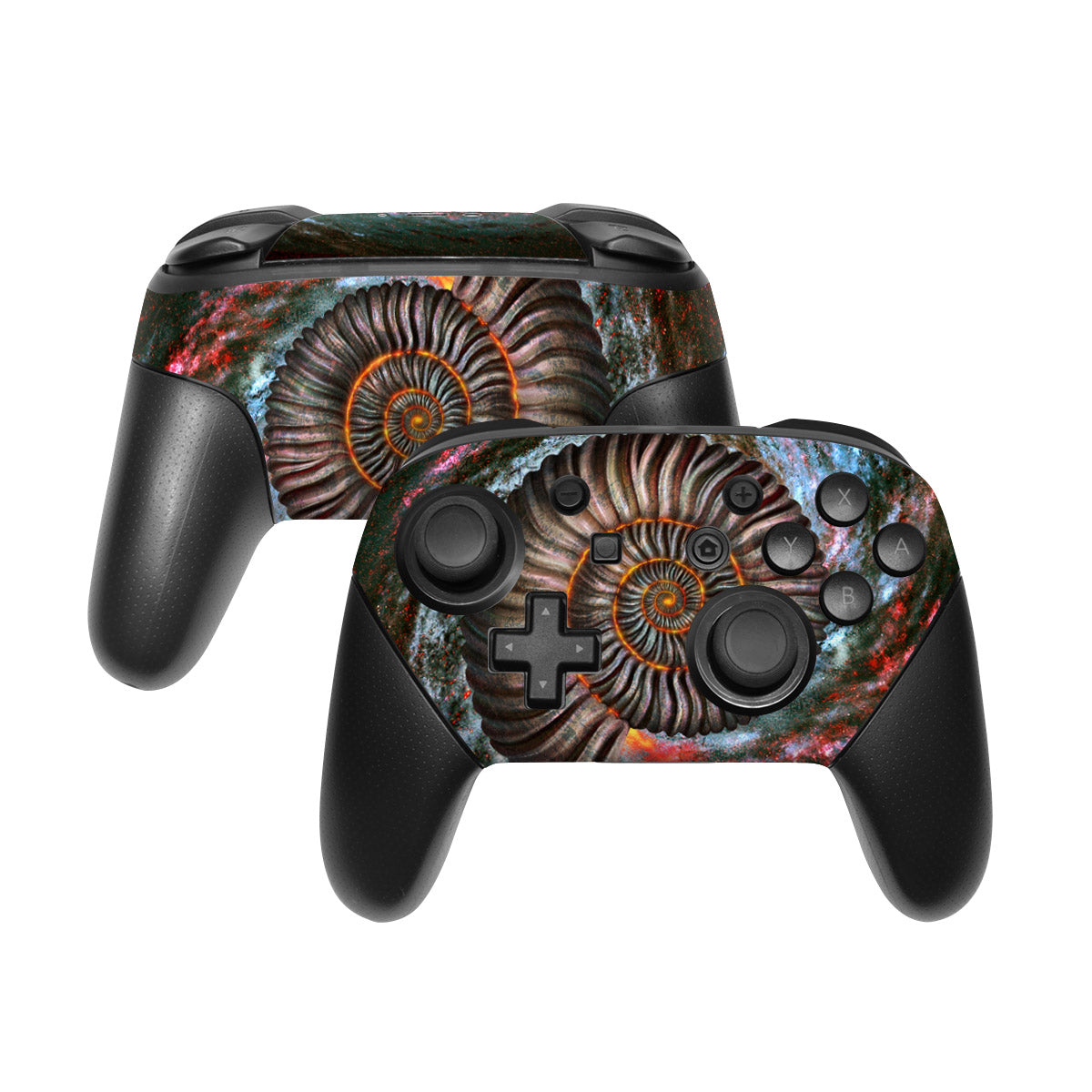 Ammonite Galaxy - Nintendo Switch Pro Controller Skin