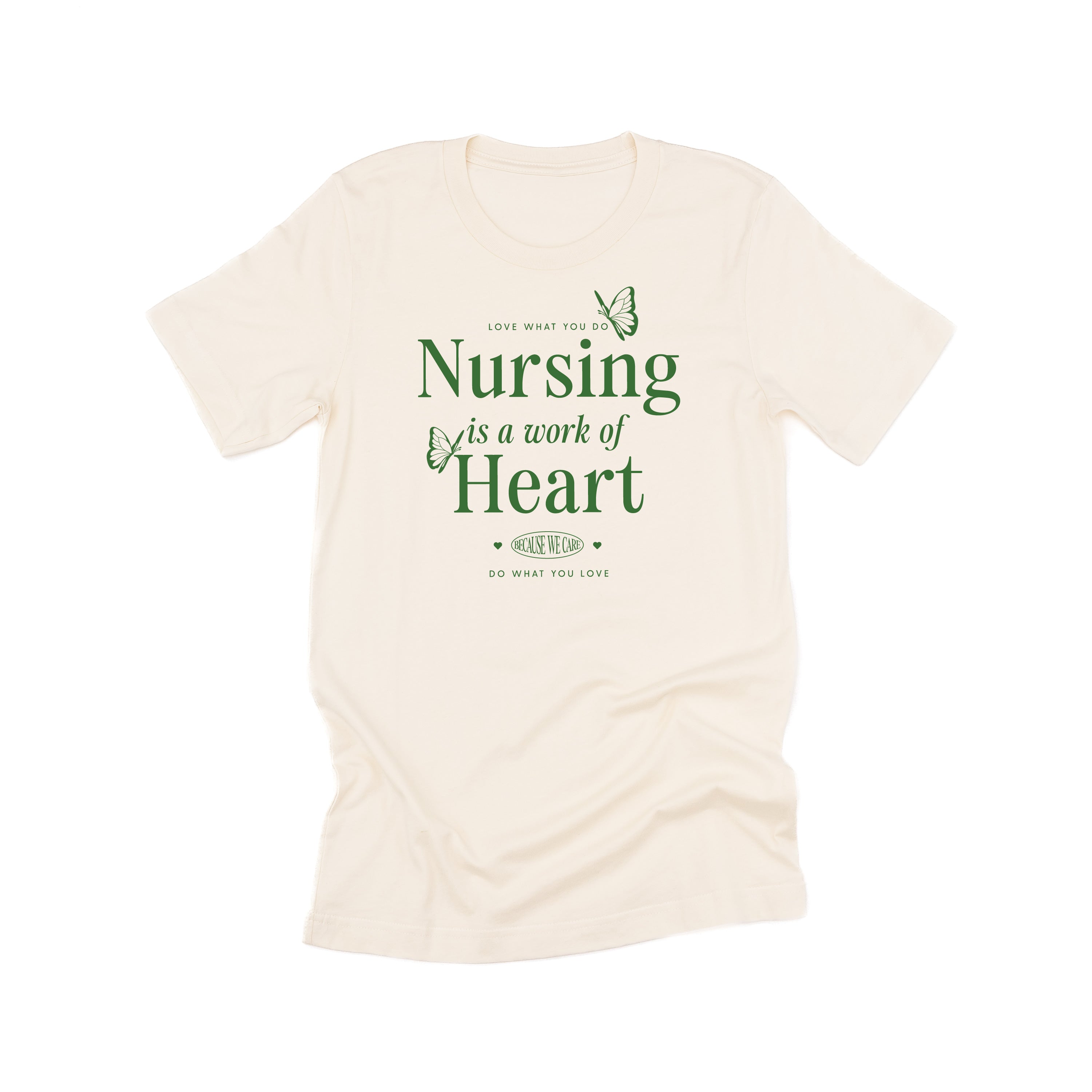 Nursing is a Work of Heart - Unisex Tee
